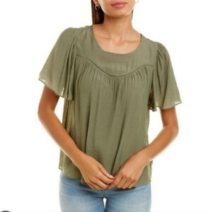 Olive Green Women's Top